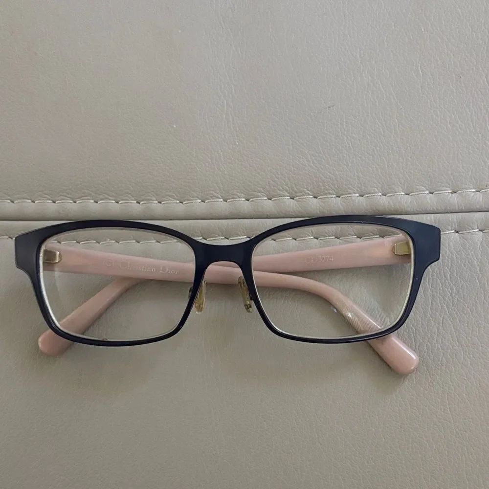 Dior CD3774 Black and Pink Eyeglasses